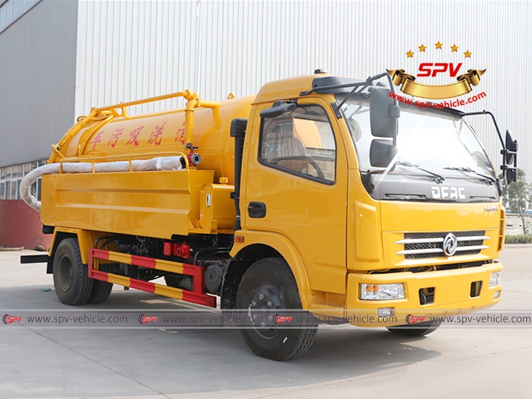 Combined Jet Suction Truck Dongfeng - RF